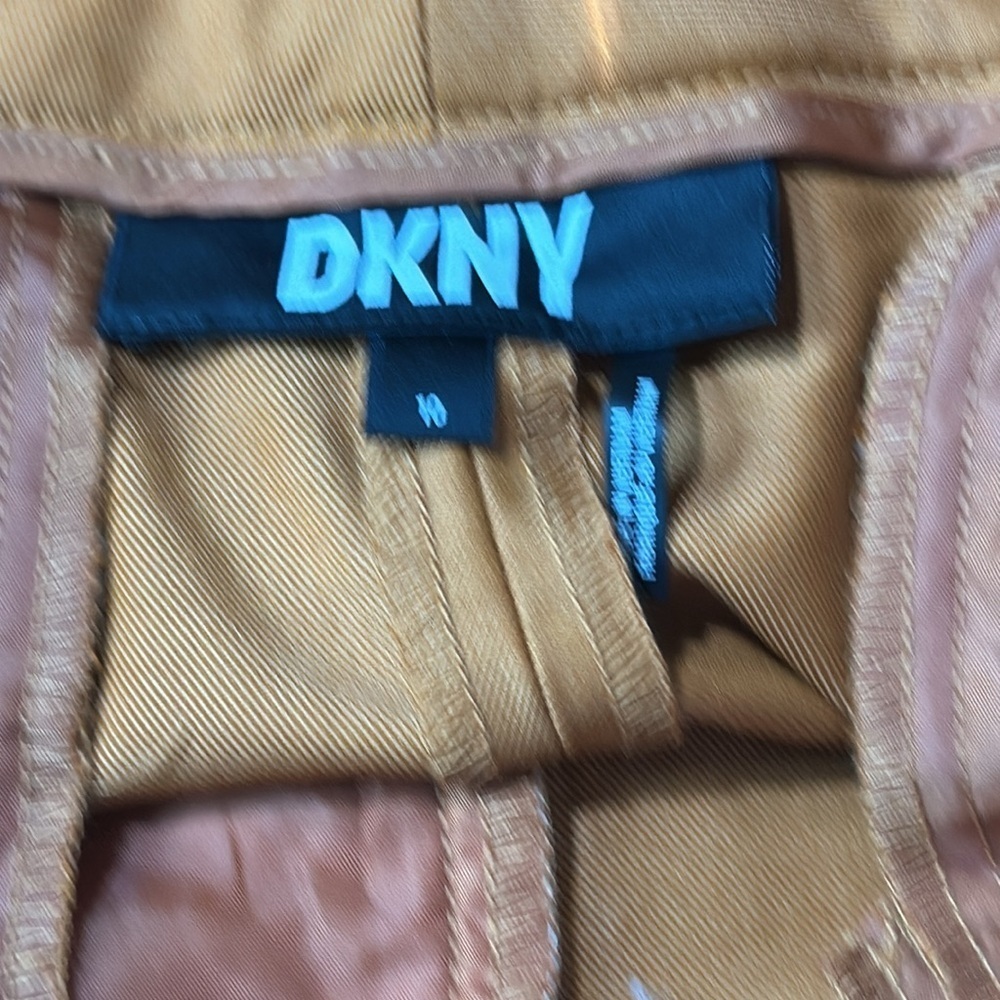 DKNY Rust Orange Dress Pants Size 10 NWT - Picture 4 of 4